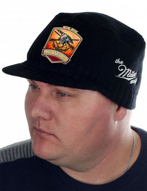 Черная мужская кепка Miller Way с нашивкой РУССКАЯ ОХОТА - Высокое качество от популярного бренда, сниженная цена от Военпро! НЕ ТЕРЯЙСЯ!