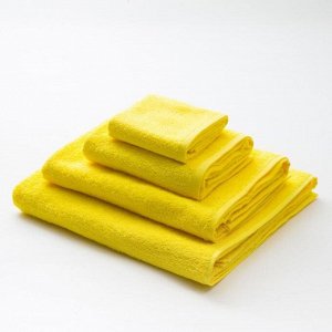 Полотенце махровое «», 35х60 см, цвет солнечный жёлтый