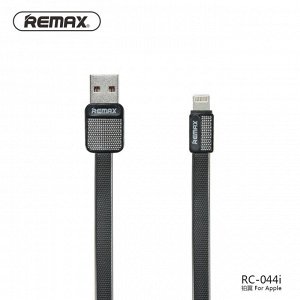 Кабель Remax RC-044i Lightning - USB черный, 1м