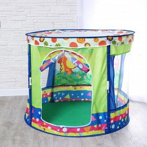 Палатка детская игровая «Цилиндр» 100*80*80 см