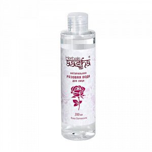 Натуральная розовая вода для лица Aasha Herbals