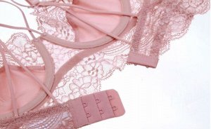 Комплект нижнего белья, цвет розовый