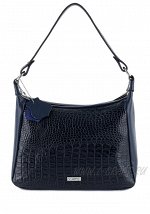 Модель №L123 | кожа | крокодил | синий | К155-6 | 27811