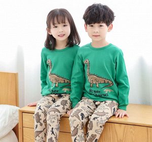 Детская пижама с принтом "Динозавр"