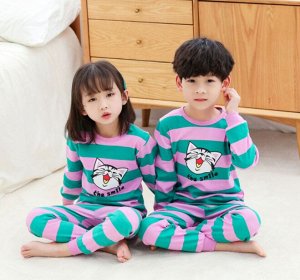 Детская пижама с принтом "Кот"