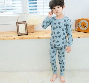 Детская пижама с принтом "Зайки"
