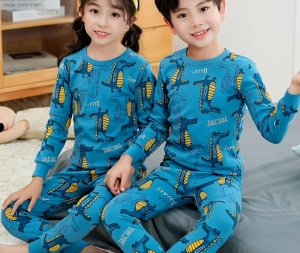 Детская пижама с принтом "Крокодилы"