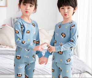 Детская пижама с принтом "Львята"