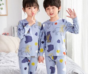 Детская пижама с принтом "Животные"