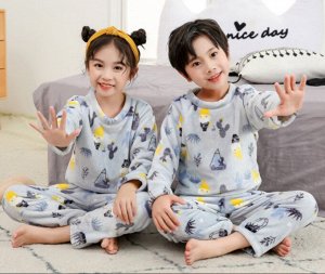 Детская пижама с принтом "Кактусы"