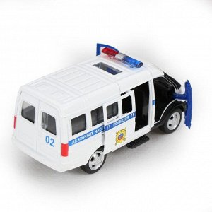 Машина металлическая «Микроавтобус Полиция», масштаб 1:50, инерция
