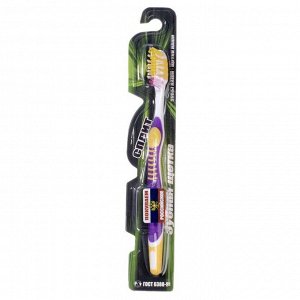 Зубная щётка «Сплит», трехкомпонентная ручка, разнонаправленная и разноуровневая щетина, цвет микс