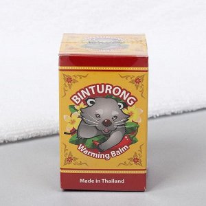 Бальзам разогревающий красный Binturong Warming Balm с Чили перцем, 50 г