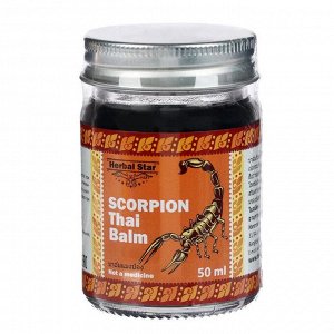 Тайский бальзам Herbal Star «Скорпион», 50 мл