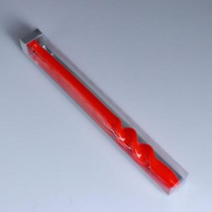 Свеча флекс, 3,5х33 см, 10 ч, 88 г, красная