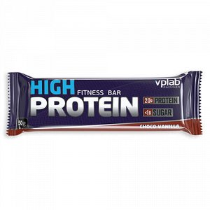 Батончик с протеином "High protein bar", шоколад-ваниль VPLab