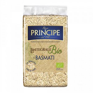 Рис цельнозерновой длиннозёрный "Basmati", органический Riso Scotti