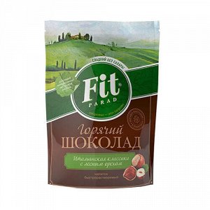 Горячий шоколад со вкусом лесного ореха Fit Parad, 200 г