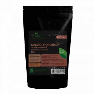 Какао-порошок обезжиренный, 11% Fit Parad