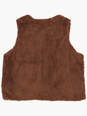 Жилетка мех. (80-92см) UD 1027-2(1) кофе