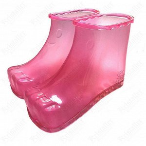Массажные сапожки для СПА процедур pink
