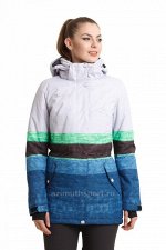 Женская куртка-парка Azimuth B 8410_75 Зеленый