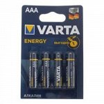 Батарейки VARTA Energy lr03 AAA  (4 шт.)