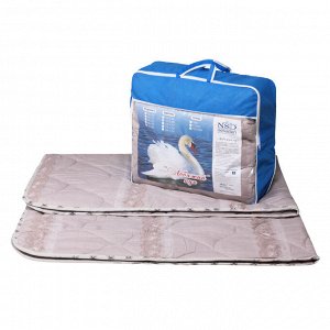 Одеяло "Лебяжий пух" поплин 150г/м2 чемодан (размер: 172*205)