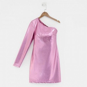 Платье короткое MINAKU, размер 42, цвет розовый