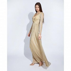 Платье женское MINAKU, цвет золото, размер 42