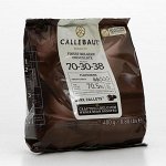 Шоколад тёмный Callebaut горький 70,5% таблетированный, 400 г