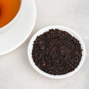 Чай чёрный «Сильному, смелому», с подвеской-брелоком, 25 г.