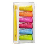Be You Mix set BE YOU Набор зубных паст Шесть вкусов, 6x10 ml + Зубная
щетка Smart