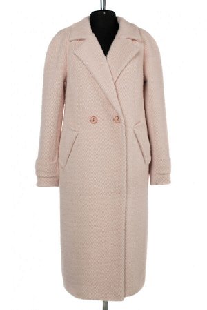 02-2994 Пальто женское утепленное Ворса розовый