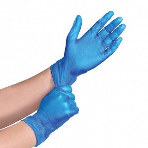 Виниловые неопудренные перчатки Прозрачные