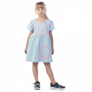 Платье детское Child of flowers КЛП5028П1 голубой