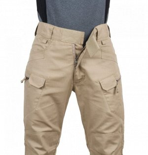 Pants UTL, 92%cotton 8%polyester, khaki