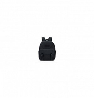 Рюкзак с накладным карманом с клапаном спереди, CH-7018, black