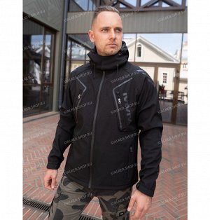 Куртка SoftShell, black