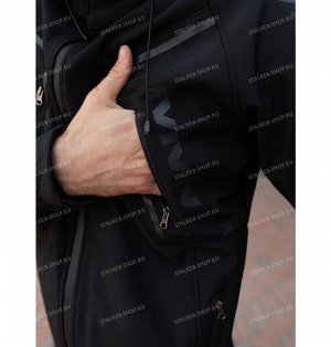 Куртка SoftShell, black