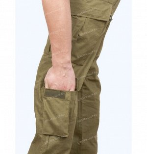 Pants ACU, 92%cotton 8%polyester, coyote