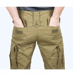 Pants ACU, 92%cotton 8%polyester, coyote