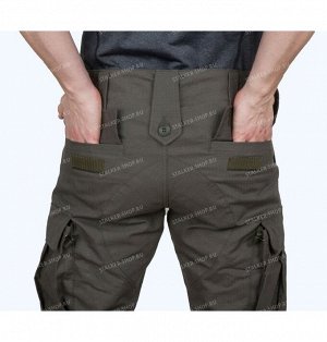 Pants ACU, 92%cotton 8%polyester, olive