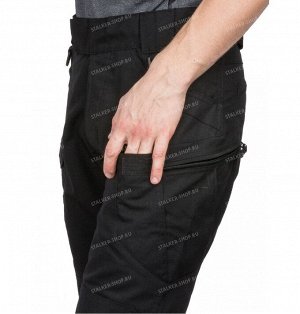Pants UTL, 100%cotton, black