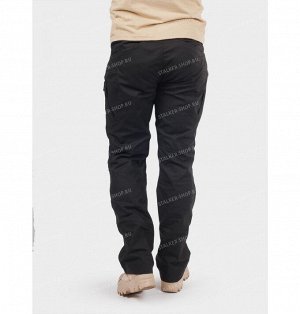 Pants UTL light, 70%cotton 30%polyester black