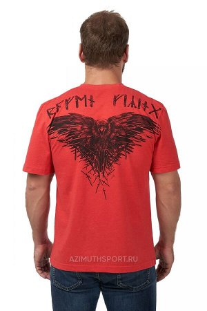 Мужская футболка Stella Викинг с вороном