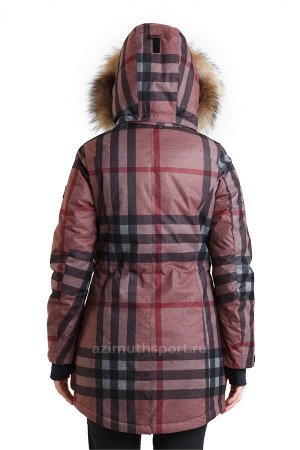 Женская куртка-парка Azimuth B 8498_152 Бордовый0