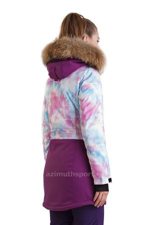 Женская куртка-парка Azimuth B 8488_129 Сирень