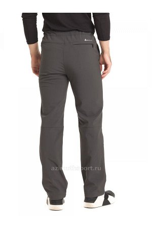 Мужские брюки-виндстопперы на флисе Azimuth A 01 Темно-серый