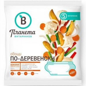 Овощи По-деревенски, Планета Витаминов, 400 г, (